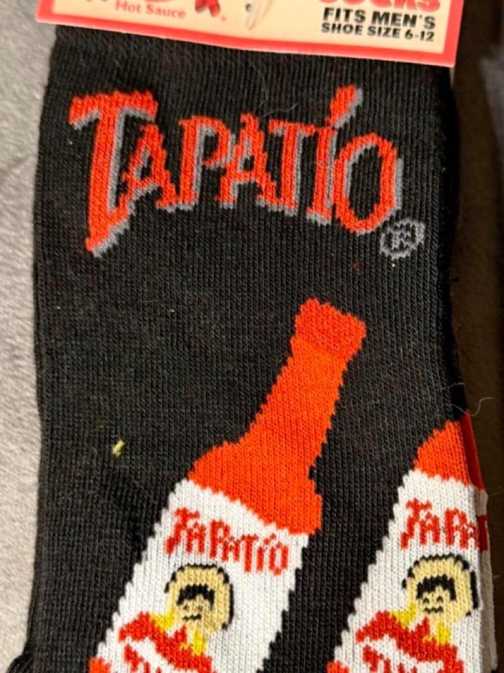 New Tapatio Hot Sauce Men's Crew Socks